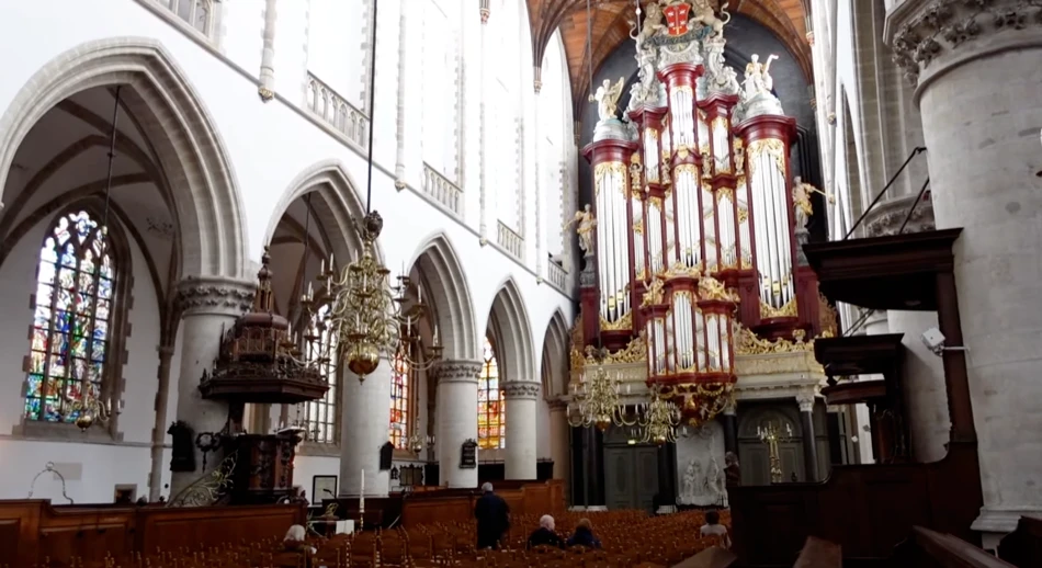 El órgano de la Iglesia de San Bavón