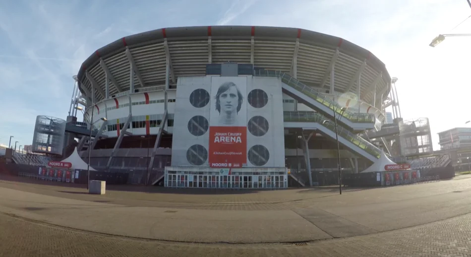 Vista exterior del Johan Cruyff  Arena