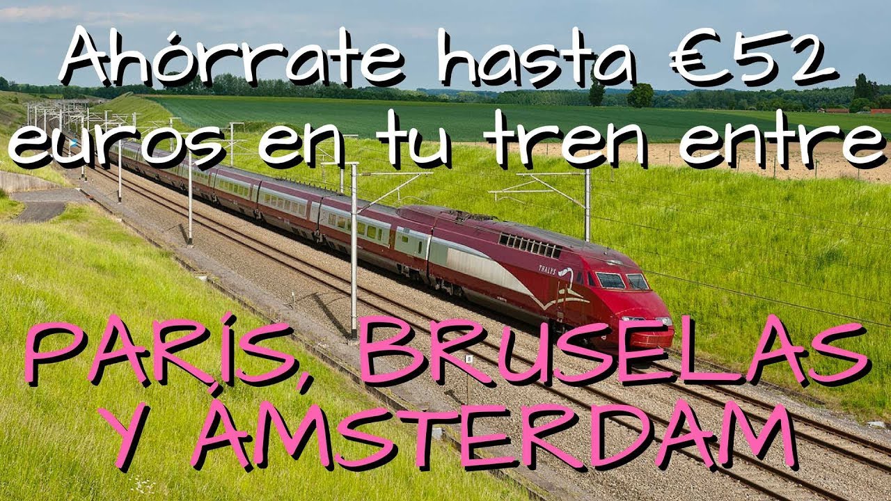 Cómo ir de Bruselas a Amsterdam: Tren y alternativas